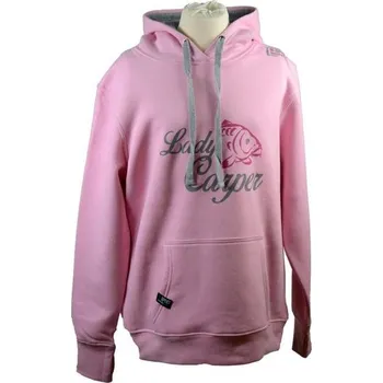 Dámská mikina R-Spekt Dámská mikina s kapucí Lady Carper pink - vel. XL
