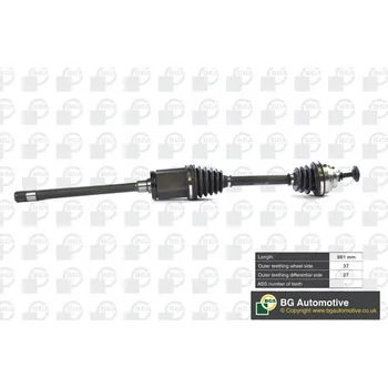 Hřídel nápravy Hnací hřídel BGA DS0903R