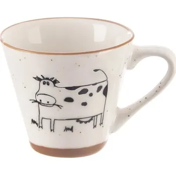 Hrnek porcelánový STATEK kráva espresso O0546