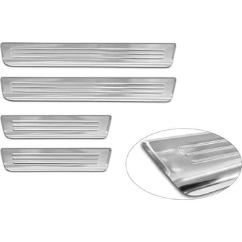 Lišta karosérie Avisa Prahové nerezové lišty Citroen C4 X (od roku 2022>) - stříbrné |