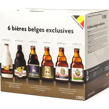 Pivo Exklusive Belgian Ales set 6x 0,33 l