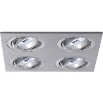 Bodové svítidlo BPM Vestavné svítidlo Aluminio Negro, černá, 4x50W, 12V - BPM BPM 3057