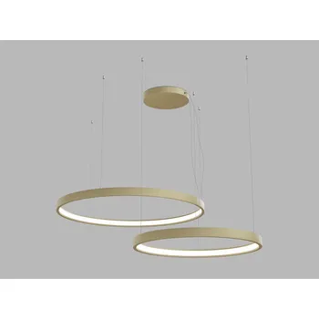 LED2 LED2 Závěsné svítidlo CIRO SET 2 P-Z, G DALI/PUSH DIM 100W 3000K/4000K zlatá - LED2 Lighting LED2 3275357D