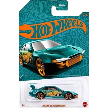 autíčko Nissan Silvia S14 Drift 1:64 - Hot Wheels Nissan Silvia S 14 - model auta 1/64