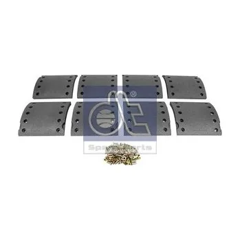 Brzdová čelist Sada brzdoveho oblozeni, bubnova brzda LUMAG 19094 20 102 10