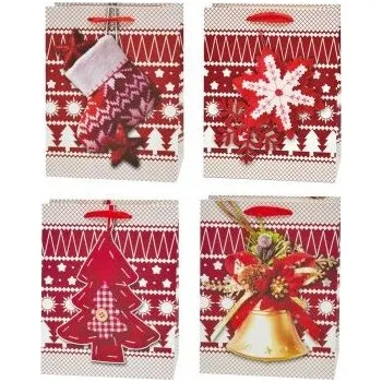 Dárková taška Tašká vánoční střední 2031504 st