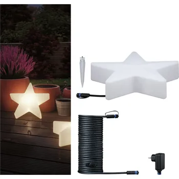 Venkovní osvětlení PAULMANN Plug & Shine set LED světelný objekt hvězda vč. 10m-kabel a Trafo - PAULMANN P 5178