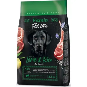 Krmivo pro psa Fitmin dog For Life Lamb & Rice 2.5kg (+ SLEVA PO REGISTRACI / PŘIHLÁŠENÍ ;))
