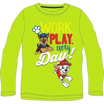 Dívčí tričko Tričko Tlapková Patrola work play every day, vel. 122cm Velikost: 122cm