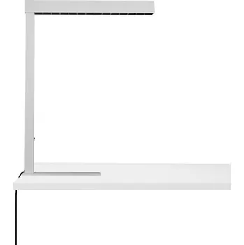 Lampička Halla Kancelářská stolní lampička Stan Office Table Barva: Stříbrná, Teplota chromatičnosti / Stmívání: 4000 Kelvinů / Nestmívatelné, Svícení: Dolů 245-840Z-10GGE/840- S