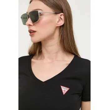 Pánské tričko Tričko Guess W2YI45.J1314 černá 99X, vel. M