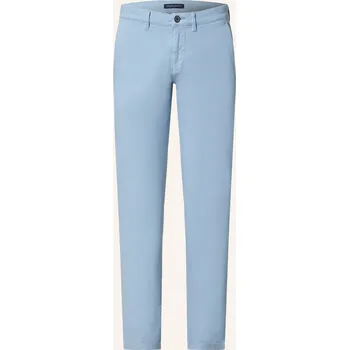 Pánské kalhoty Strokesman's Pánské Chino Kalhoty Z Piké Slim Fit, tmavě...