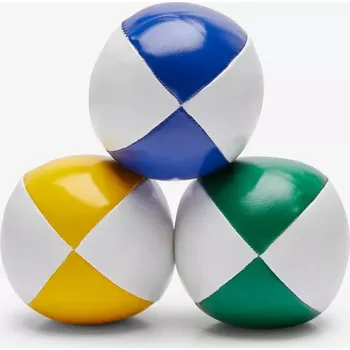 Žonglování Sada 3 míčků THUD - bílé