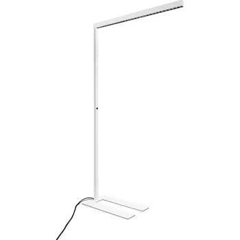Stojací lampa Halla Kancelářská lampa v minimalistickém designu Stan Office Floor Barva: Bílá, Stmívání: Nestmívatelné, Teplota chromatičnosti: 3000 Kelvinů 245-731Z-20GGE/830- W