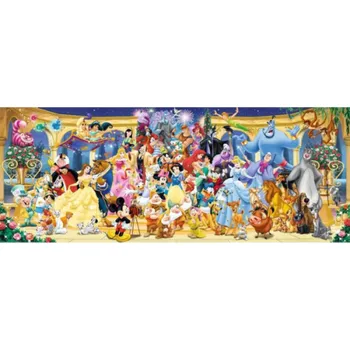 Puzzle Ravensburger Puzzle Panorama - skupinová fotka Disney