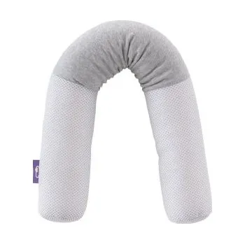 Příslušenství pro dětskou postel a kolébku Träumeland Zmenšující vložka do hnízdečka Air - Grau Meliert