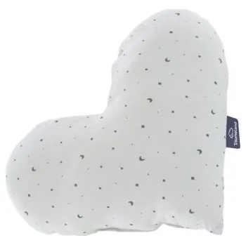Dekorativní polštářek Träumeland Polštářek Herz - Moon Grau