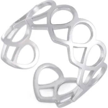 Prsten B-TOP Dámský nerezový prsten SRDCE