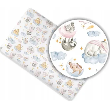 Prostěradlo PROSTĚRADLO BAVLNĚNÉ DO POSTÝLKY 120x60 VZORY!