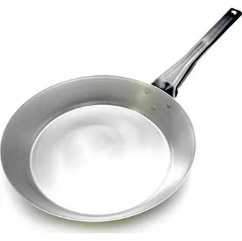 Pánev Ocelová pánev 26 cm síla 2mm vypálená - Czech gastro profi