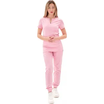 Zdravotnický oděv Perlička® Zdravotnická košile LILI SATTÉ Růžová Barva: Růžová, Velikost: 40