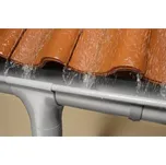 Marley okapový žlab RG 150 mm / 4 m hnědý, plastový 075167-Marley