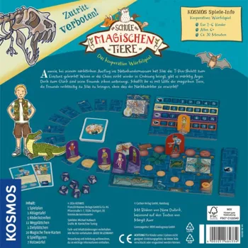Společenská hra KOSMOS Škola kouzelných zvířat - Zákaz vstupu!, desková hra