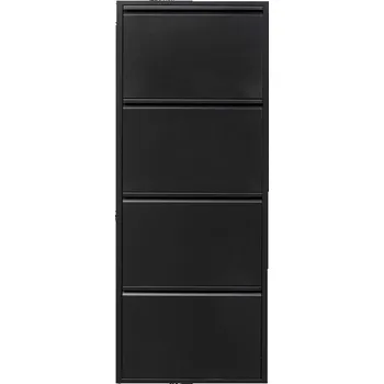Botník KARE Design Výklopný botník Caruso 4 černý