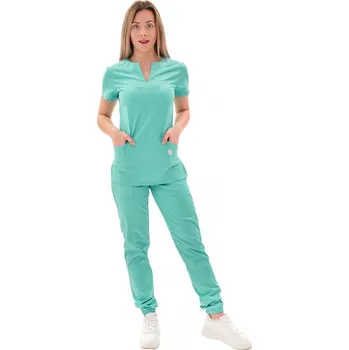 Perlička® Zdravotnická košile LILI SATTÉ Světlý Tyrkys Barva: Světlý Tyrkys, Velikost: 34