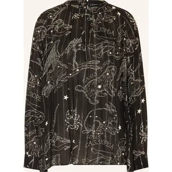 Dámská halenka Grace Dámská Halenka S Třpytivou Přízí, černá / režná, 40