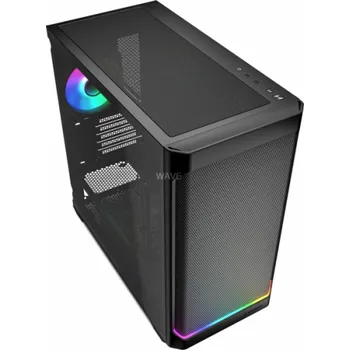 PC skříň Sharkoon MK4W RGB Strip, pouzdro typu tower