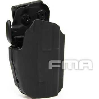 Opaskové plastové pouzdro GLS5 pro Glock/MP9 a CZ P-07/09/10 - černé, FMA