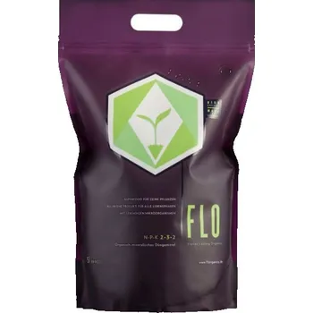 Hnojivo Florganics FLO 25L, kompletní bio hnojivo (Florganics FLO je přírodní hnojivo s živými mikroorganismy, které mění substrát na probiotické médium a poskytuje rostlinám optimální živiny ve všech fázích jejich života.)