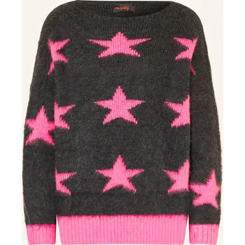 Dámský svetr Miss Goodlife Dámský Svetr S Alpakou, tmavě šedá / neonově...