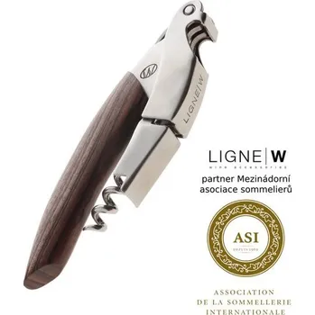 Otvírák LigneW Prestige, dvoufázová vývrtka na víno, king wood