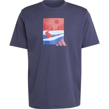 Pánské tričko Tričko adidas Navy Outdoor 1032165 S