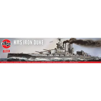 Plastikový model Airfix Classic Kit VINTAGE loď A04210V - HMS Iron Duke (1:600)