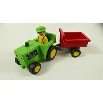 Stavebnice Playmobil Playmobil traktor s vlečkou