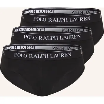 Dámské spodní prádlo Polo Ralph Lauren Kalhotky, 3 Kusy V Balení, černá
