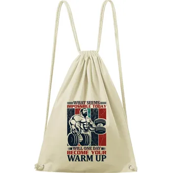 Městský batoh DOBRÝ TRIKO Bavlněný batoh Warm UP Barva: Natural