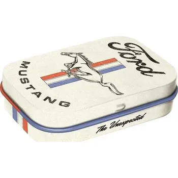 Bonbon Nostalgic Art Mint Box Ford Mustang (pruhy)
