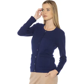Dámský svetr Duuree.cz Kašmírový Kardigan Melissa Barva: Modrá, Velikost: L