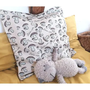 Polštář Polštář "Hříbky" - béžová typ: povlak