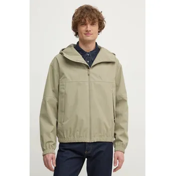 Pánská větrovka Bunda Calvin Klein Jeans pánská, zelená barva, přechodná, J30J326715 97X, vel. M