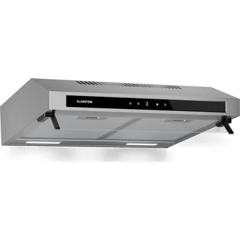 Digestoř Klarstein Purista Force digestoř, Kompaktní, 384,8 m³/h, EEK C, Technologie dvou motorů (10046613) Stříbrná