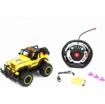 RC model Alltoys RC džíp na dálkové ovládání žluté