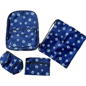 Školní batoh bHome Sada pro školáky Fotbal 4v1