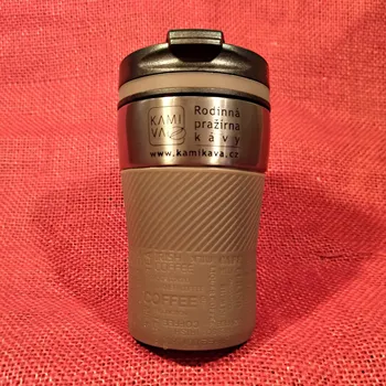 Termohrnek Kamikava termohrnek - 220 ml hnědý (Termohrnek Kamikava 220 ml hnědý)