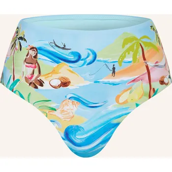 Dámské plavky Seafolly Dámské High Waist Bikinové Kalhotky South Pacific,...