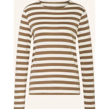 Dámské tričko Juvia Dámské Tričko S Dlouhým Rukávem Juliane, režná / hnědá, 36